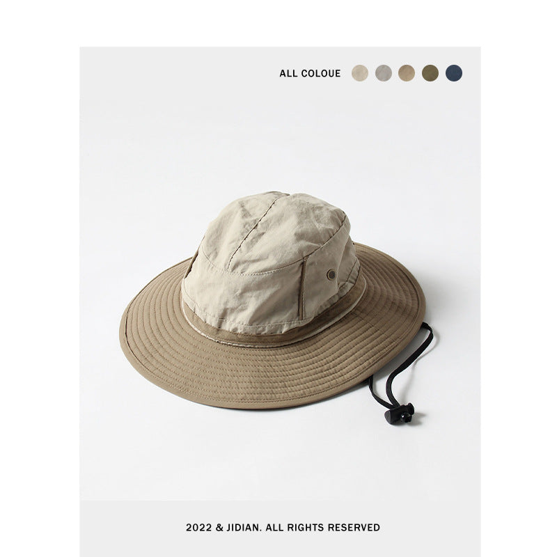 Sombrero de cubo con cordón de algodón al por mayor